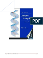 A First Course in Complex Analysis With Applications by Dennis G Zill Patrick D Shanahan Solution Manual