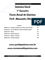 Apostila de Quimica Da Vestcursos o Cursinho Famoso