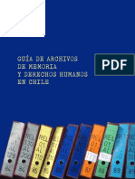 Guía de Archivos de Memoria y Derechos Humanos en Chile