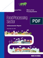 Food Processing - Achievement Report