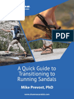 Mike Prevost Quick Guide To Transitioning To Running Sandals
