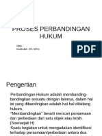 PHP Proses Perbandingan Hukum