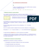 Sistema de Ecuaciones Lineales PDF