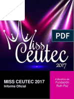 Informe Miss Ceutec 2017