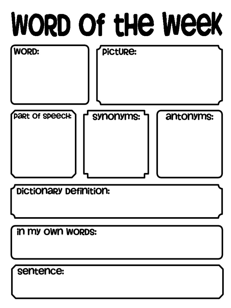 Word Definition and Usage Guide | PDF