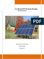 Battery Based PV Array For Apt