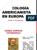 La Musicología Americanista en Europa