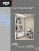 Electromechanical Materials Testing Machines EM1 MICROTEST 