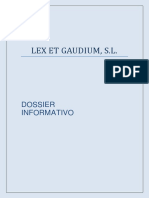 Dossier Corporativo Lex Et Gaudium