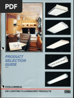 Columbia Lighting Product Selection Guide Edition 3 1996