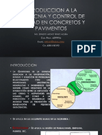 Introduccion a La Geotecnia y Control de Calidad