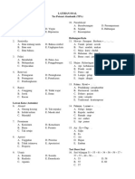 Latihan Soal Tpa