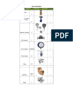 Gate Valve 2" 2: Bill of Material