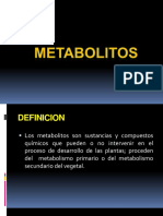 Metabolitos