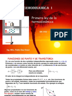 Primera Ley de La Termodinámica