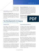 Tax developments in Uruguay -- Guzmán Ramírez