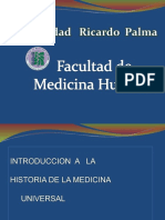 1. Introducción a La Historia de La Medicina