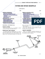 Chrysler Neon 1997 - Intake Manifold and Exhaust System