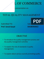 Total Quality Management Presentation