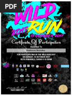 Download Wild Run Certificate 2017 by Heirudy A Yusof SN361695253 doc pdf