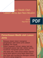 Pemeriksaan Medik Oleh Lawan Jenis Dan Non Muslim