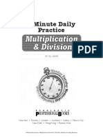 5 Minute Daily Practice MULTIPLICATION AND DIVISION PDF