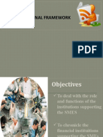 SME Institutional Framework