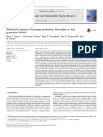 Biodiversity Impacts of Bioenergy Production Microalgae vs First