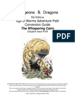 D&D 5th Ed Conversion Age of Worms The Whispering Cairn