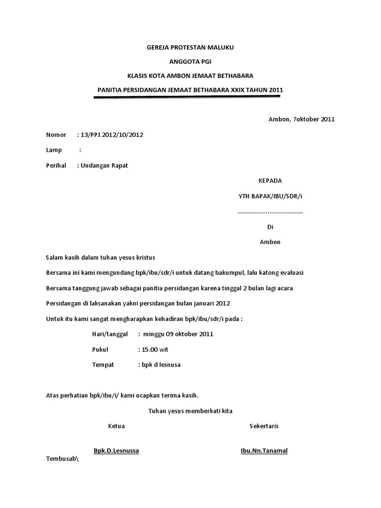 Gereja Protestan Maluku | PDF