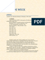 Rene de Weck-Jurnal 1939-1945