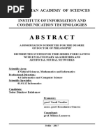 Todor Balabanov ANN DE IICT EN Abstract 21 Sep 2017