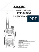 FT-252 Operators Manual