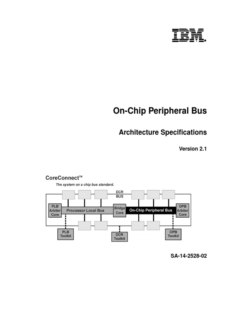 Opb Ibm Spec | PDF | System On A Chip | 64 Bit Computing