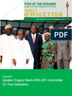 Speaker Dogara Meets With APC Committee On True Federalism: Highlight
