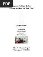 Download Laporan Pratikum Biolog Pembuatan Nata de Aloevera by Dhani SN361714884 doc pdf