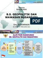 Paparan Rangkuman Bs Geopolitik Wasantara PDF