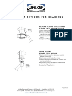 Bearings Data Sheet