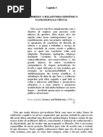 O Relativismo Epistemico Na Filosofia Da Ciencia