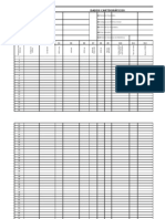 Tabela de Dados Cartográficos