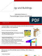Energy and Buildings - Laboratory01 - Thermal Bridges - 2017 PDF