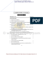 Chemistry Question Paper 2013