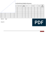 Laporan Monitoring Kehadiran Karyawan