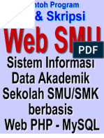 Web SMK Dan SMK - Sistem Informasi Akademik Sekolah Berbasis Web PHP MySQL