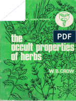 Crow William Bernard - The Occult Properties of Herbs and Plants PDF
