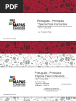 Mapa Mental de PORTUGUÊS