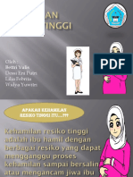 Kehamilan resiko tinggi