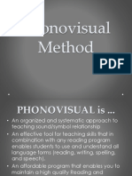 Phonovisual Method Teaches Sound-Symbol Relationships