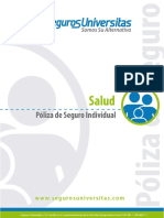 Condicionado Póliza de Seguro de Salud Invididual - Gaceta 40.316