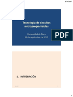 Tecnología de Circuitos Microprogramables: 1. Integración